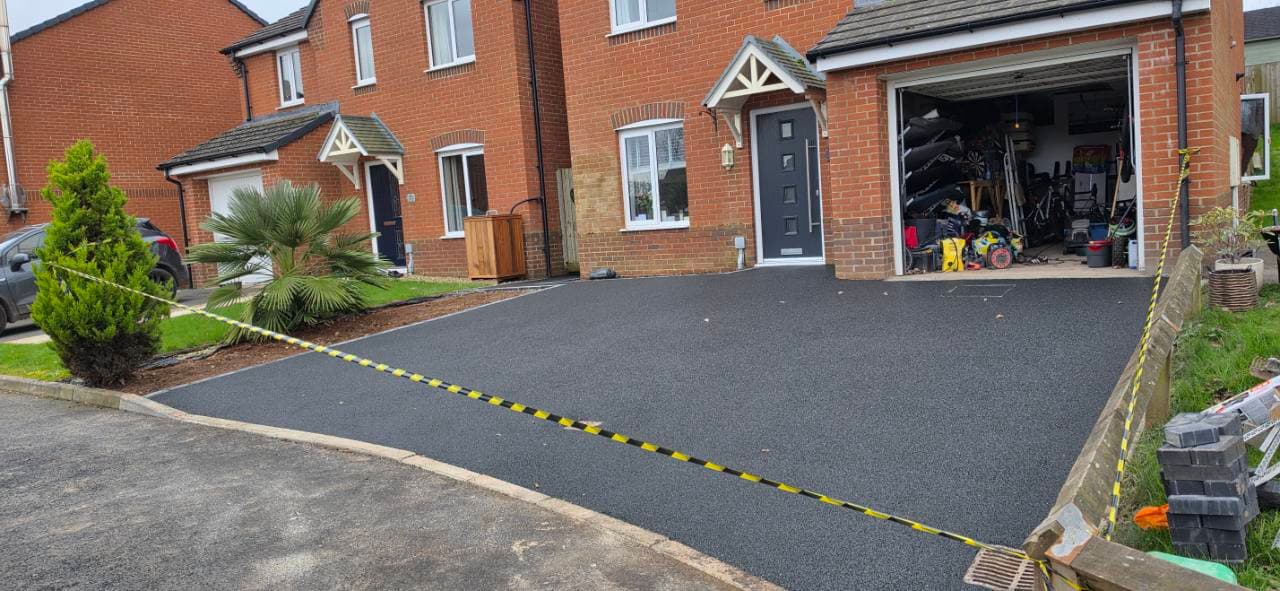 Completed New The Met resin bound driveway in Exmouth