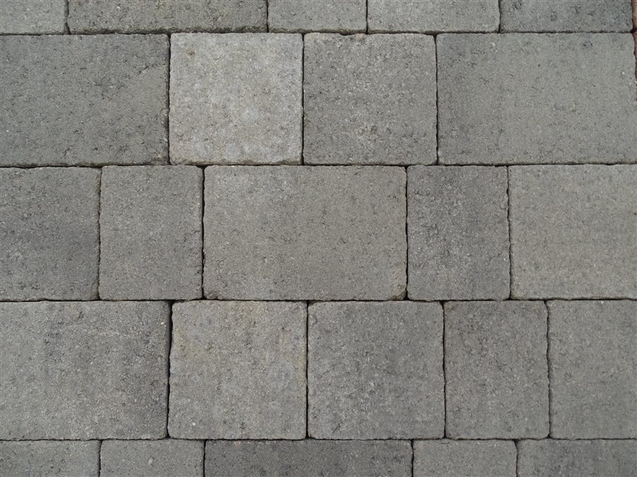 Ash Stonecraft Paving Aged (Tumbled) block paving colour swatch
