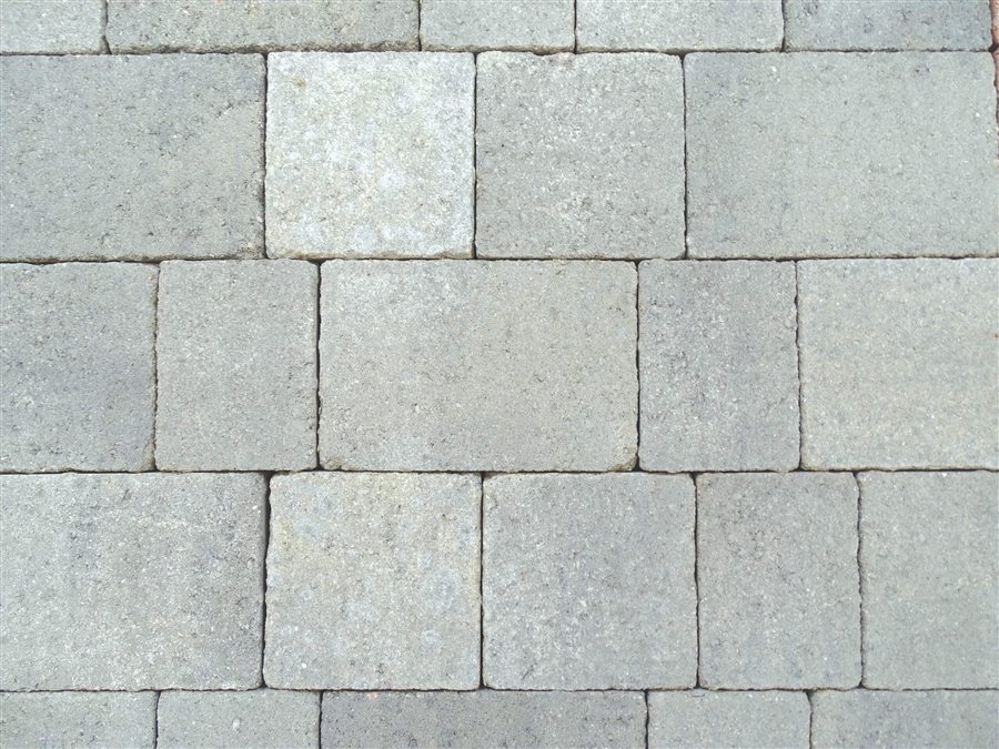 Natural Stonecraft Paving Aged (Tumbled) block paving colour swatch