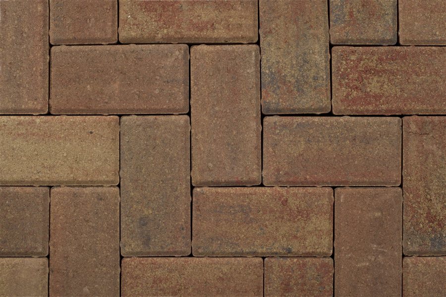 Autumn Mix Stonecraft Paving Standard 50mm Driveway block paving colour swatch