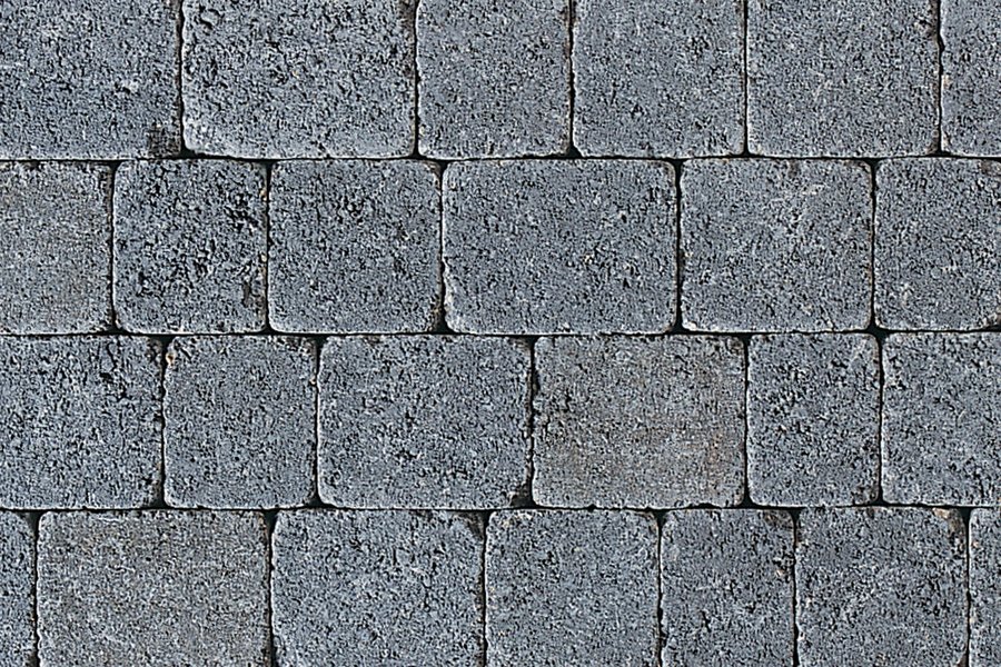 Charcoal Tobermore Tegula Setts block paving colour swatch