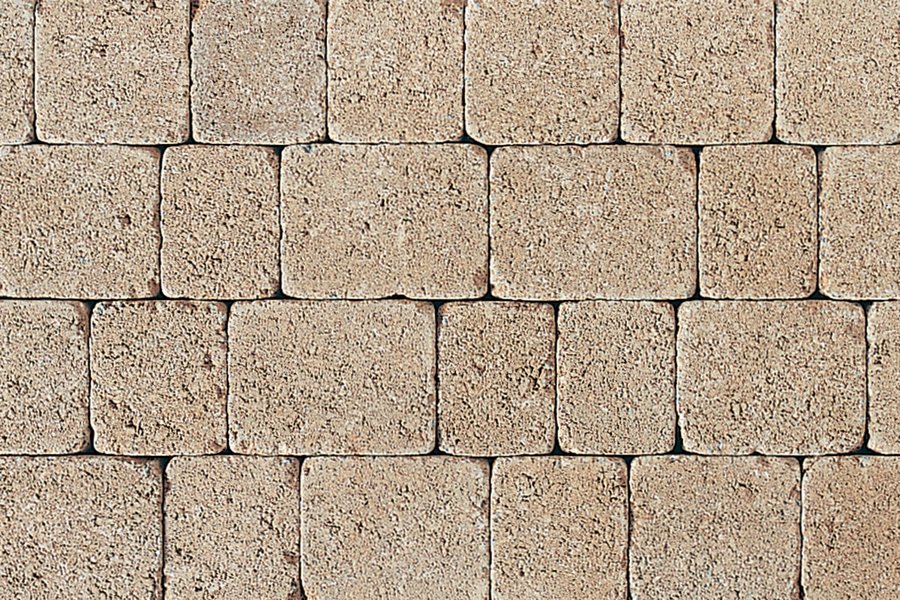 Golden Tobermore Tegula Setts block paving colour swatch